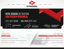 Tablet Screenshot of interforma.com